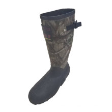 Men's Camo Waterproof Insulated Neoprene Rubber Hunting Boots